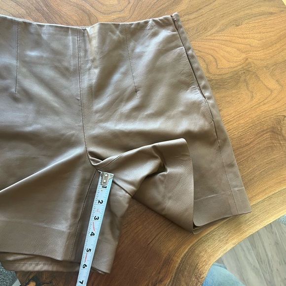 Vince lamb leather short - Picture 12 of 15